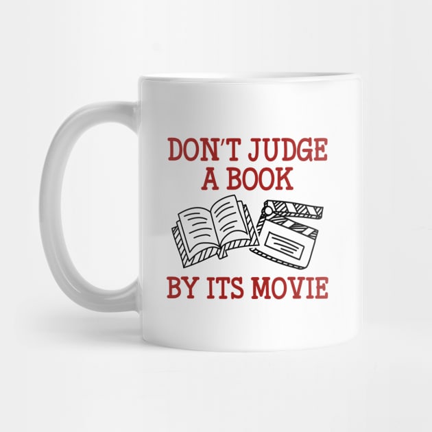 Don't Judge A Book By Its Movie by VectorPlanet